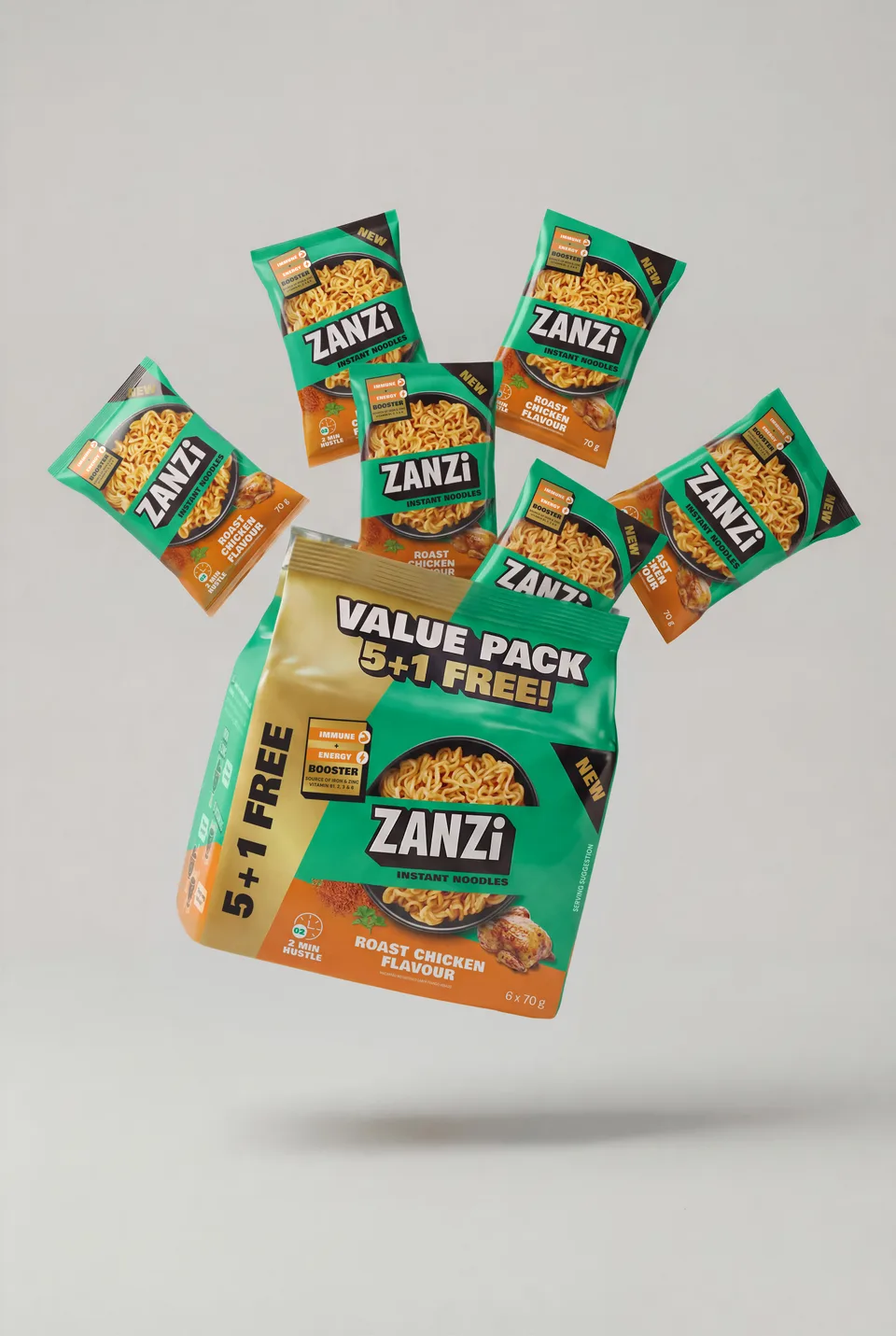 Zanzi value pack with individual sachets